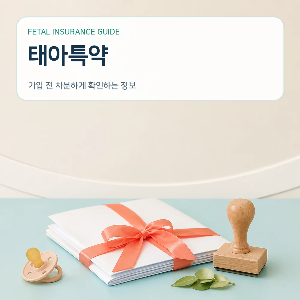 태아보험태아특약