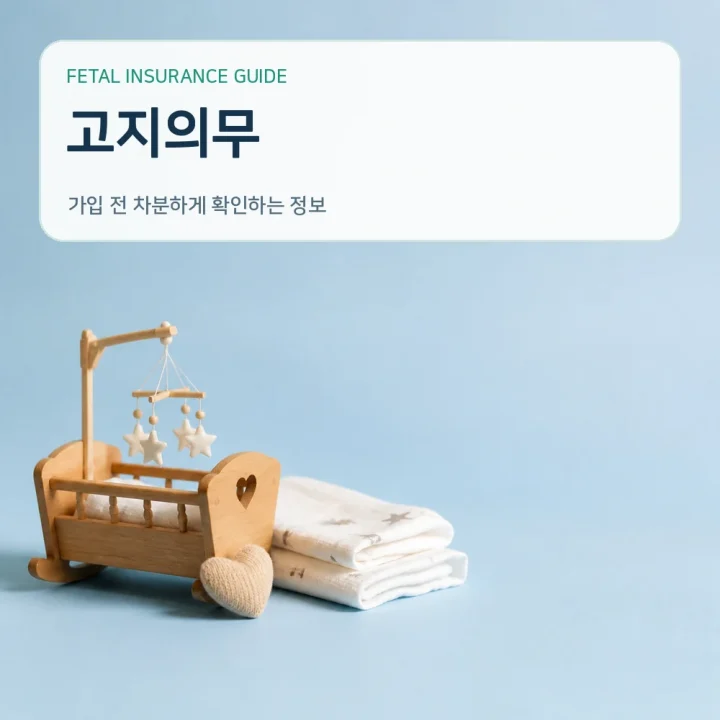 태아보험고지의무