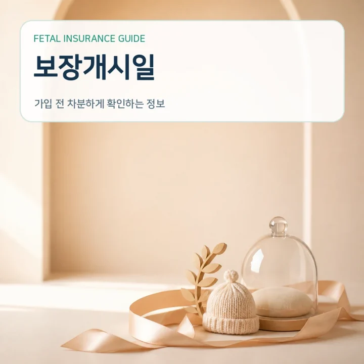 태아보험보장개시일